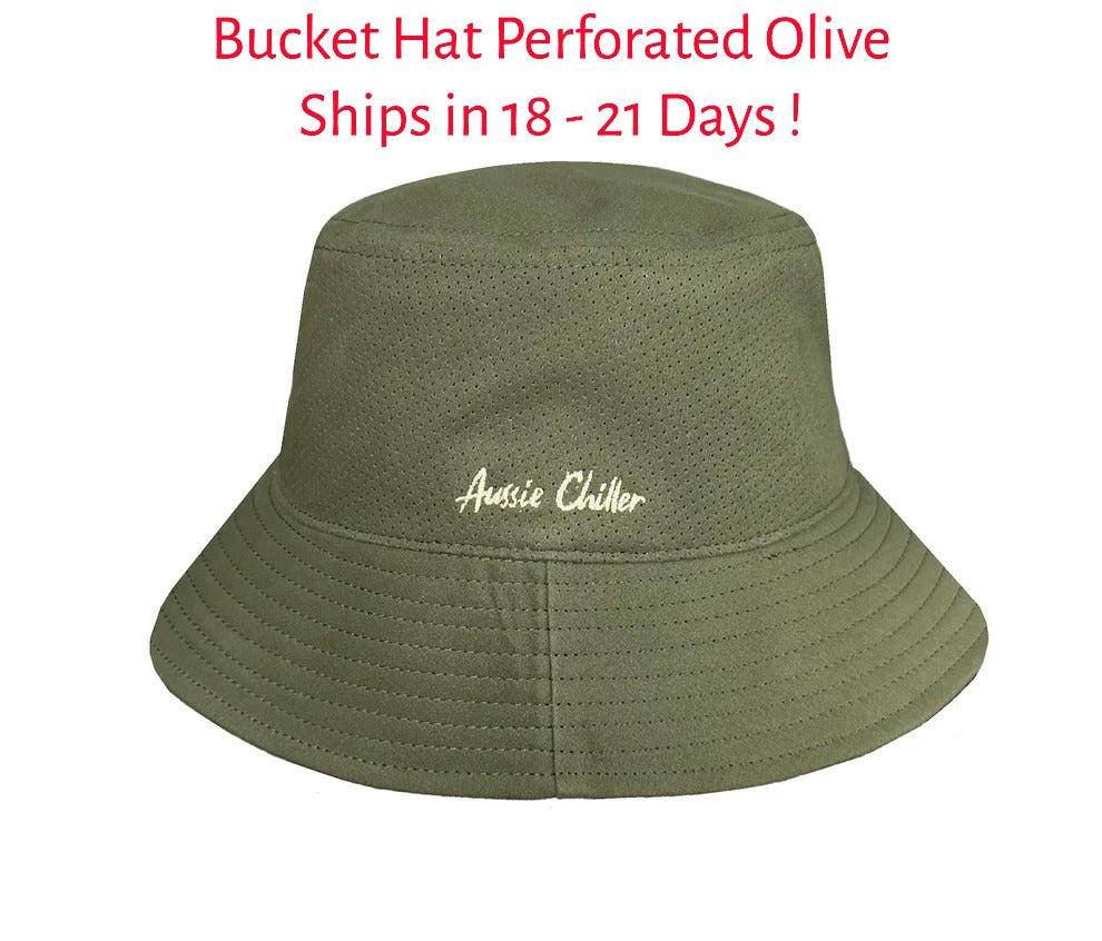 Aussie Chiller Bucket Hat Perforated