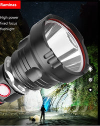 8000 Lumens LED Flashlight