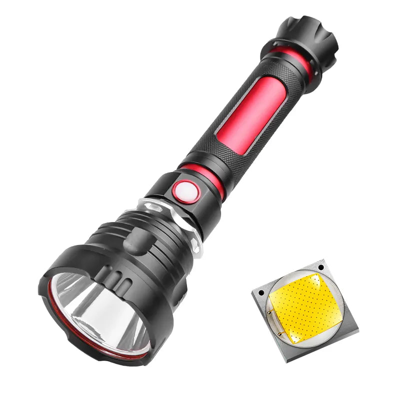 8000 Lumens LED Flashlight
