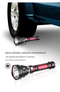 8000 Lumens LED Flashlight
