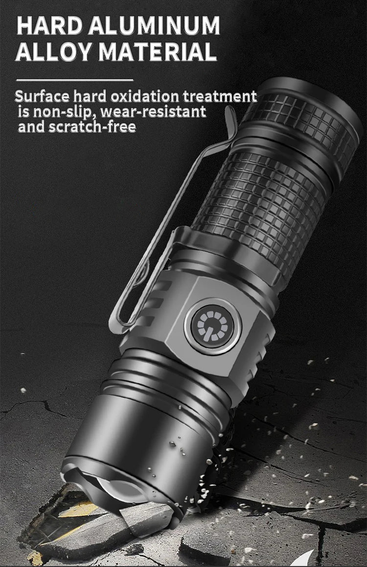 1000 Lumens Tactical Flashlight