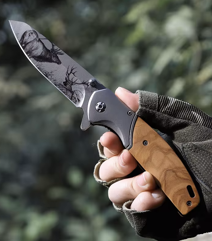 Elk Motive Folding Knife CM98